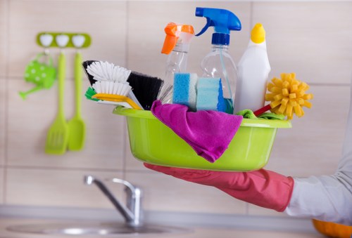 Flexible office cleaning visit scheduled for a commercial property in SE15