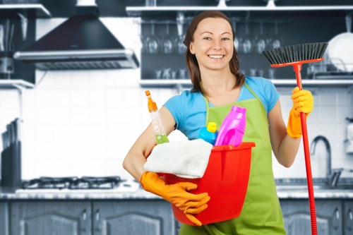 Kitchen and bathroom cleaning for a SE15 property